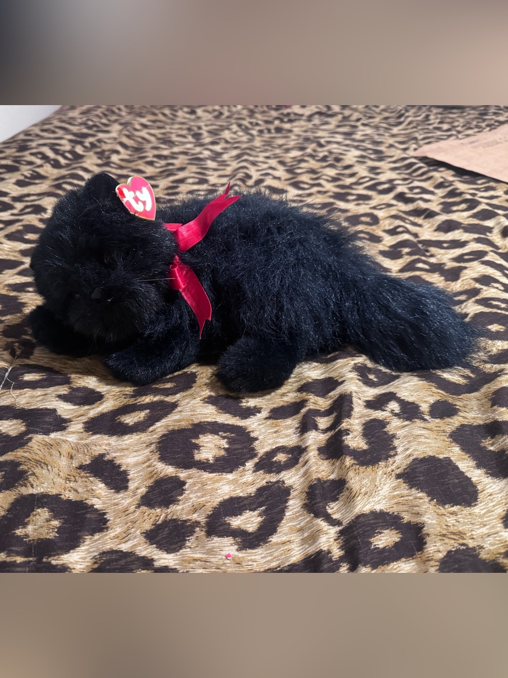 Silky The Black Cat Ty Classic Plush